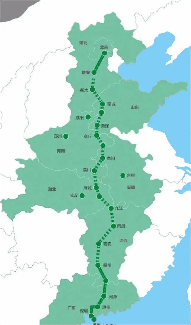 京九高铁新里程：红安站线全面通车，共筑南北快速新纽带